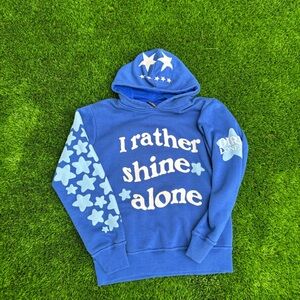 Blue Men's Hoodie